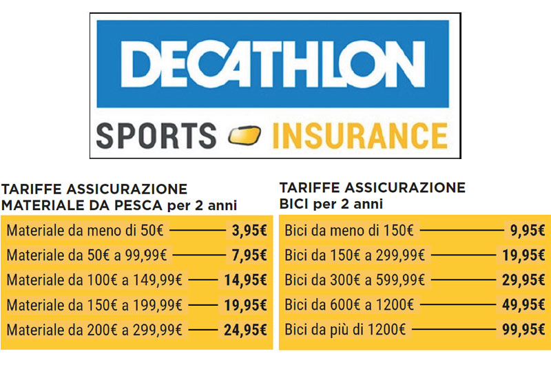 All'assicurazione ci pensa Decathlon