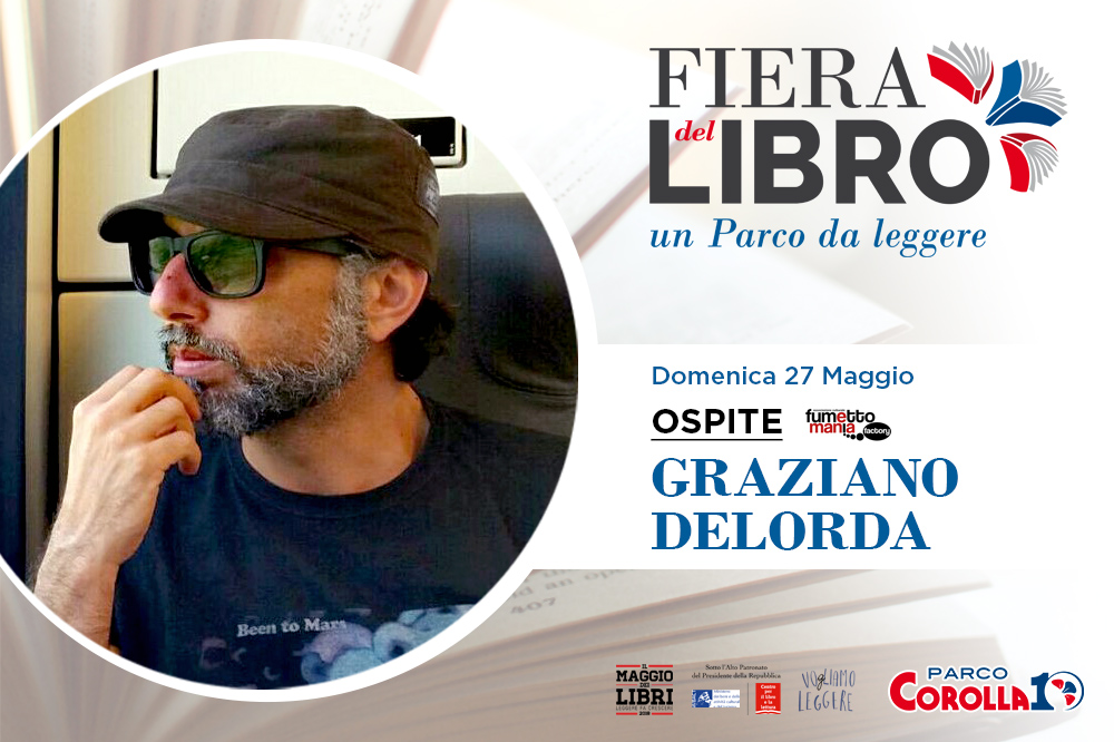 Graziano Delorda alla Fiera del Libro