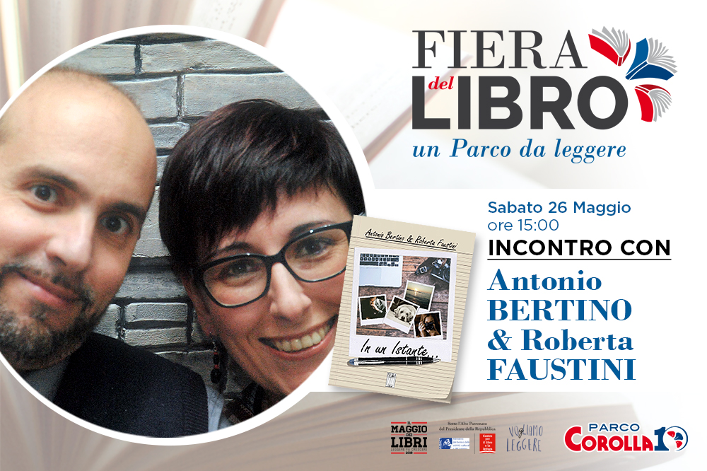 Bertino e Faustini alla Fiera del Libro