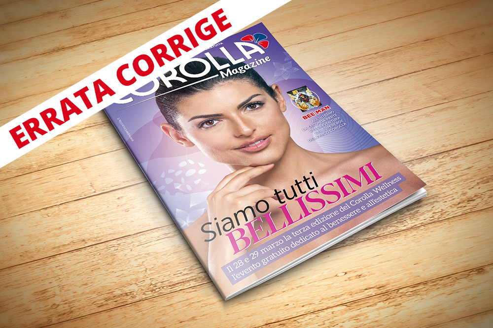 Corolla Magazine marzo 2020 - Errata Corrige