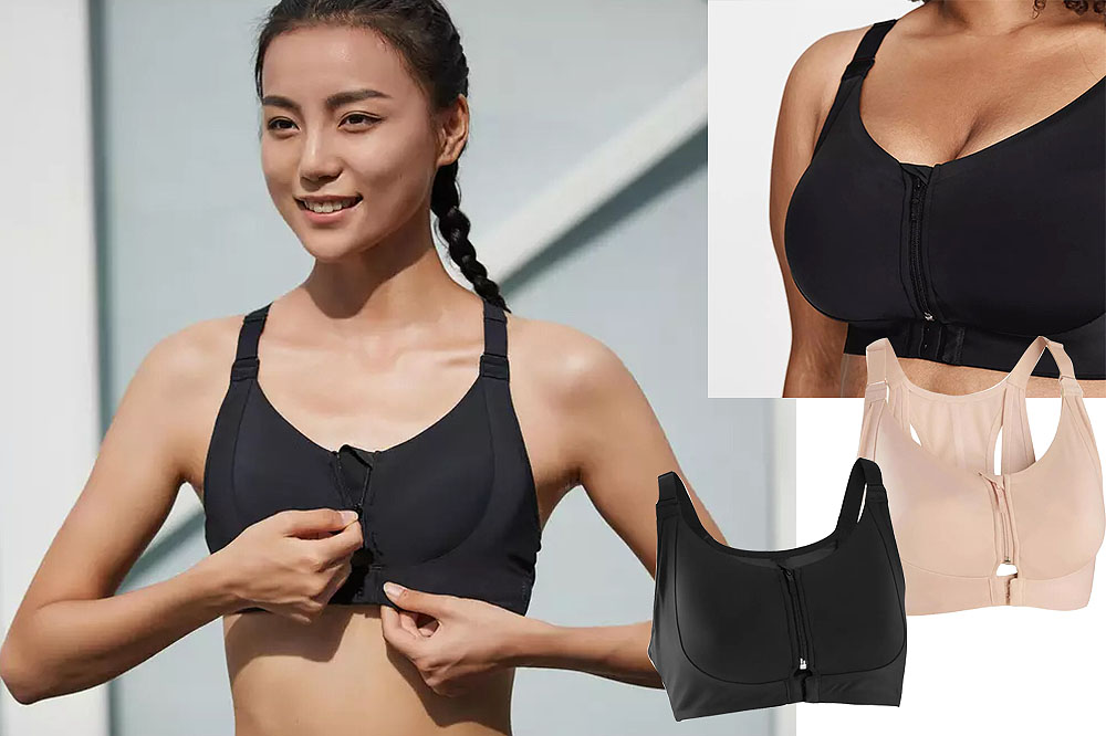 Un reggiseno sportivo per dimenticare la malattia