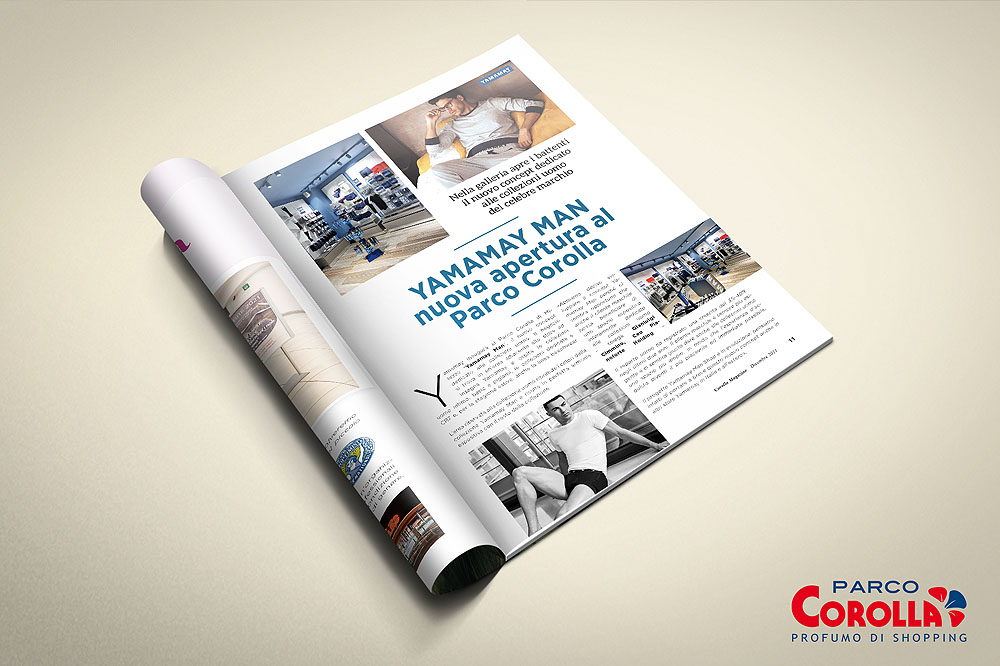 Yamamay Man, nuova apertura al Parco Corolla
