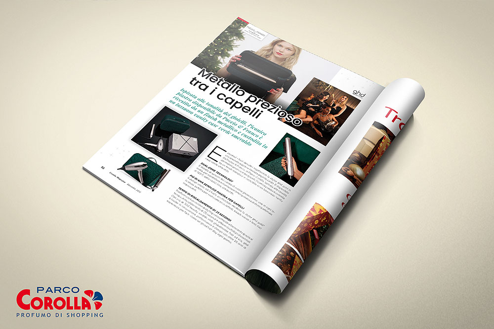 Metallo prezioso tra i capelli