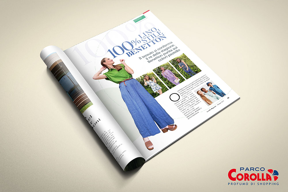 100% lino, 100% stile Benetton