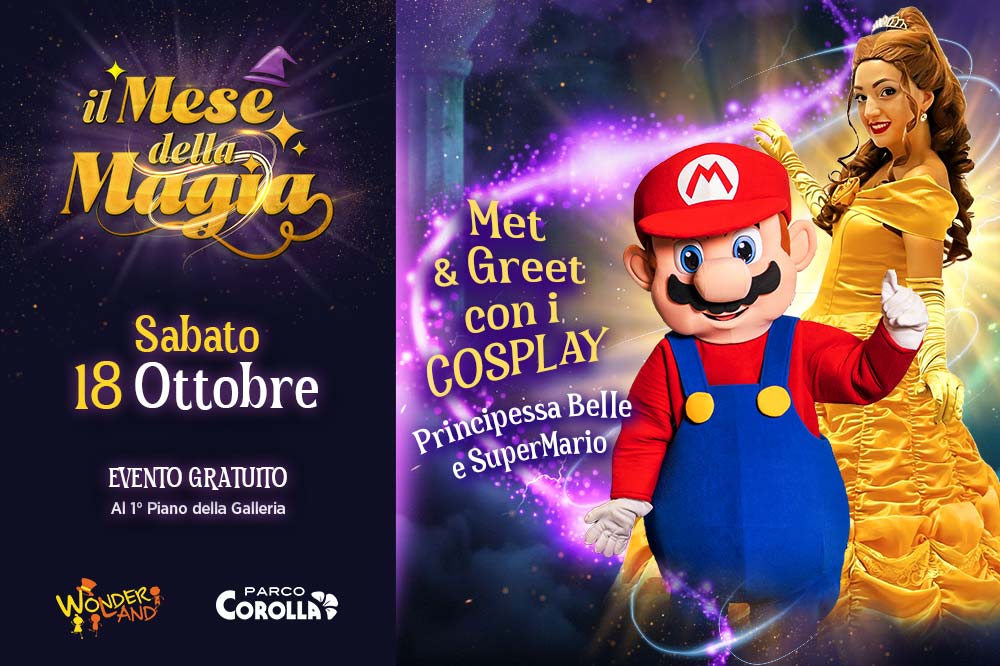 Meet & Greet con Belle & SuperMario