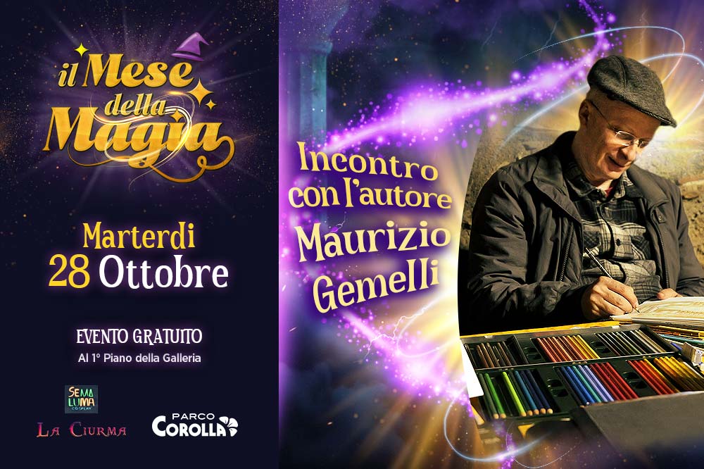 Incontro con l’autore Maurizio Gemelli!