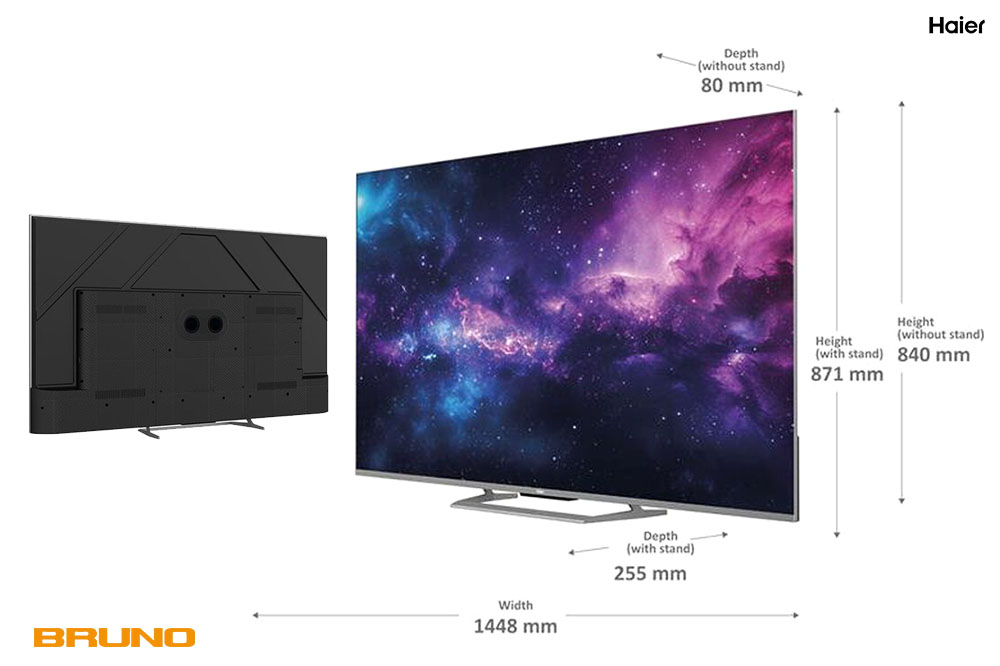 Nuove Smart TV Haier Mini LED 4K da Bruno: al Parco Corolla tecnologia e qualità per il tuo salotto