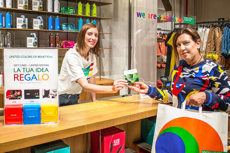 Benetton, il regalo perfetto in una 'gift'