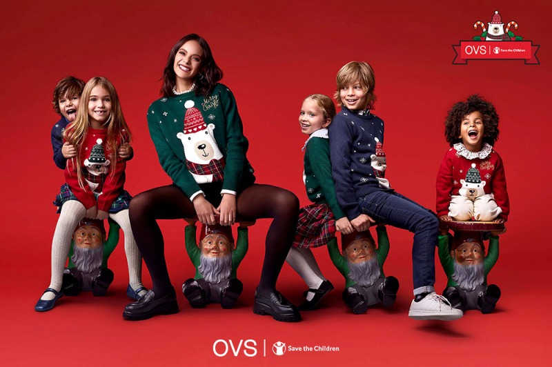 Christmas Jumper Day: Francesca Michielin firma il maglione natalizio di OVS e Save The Children