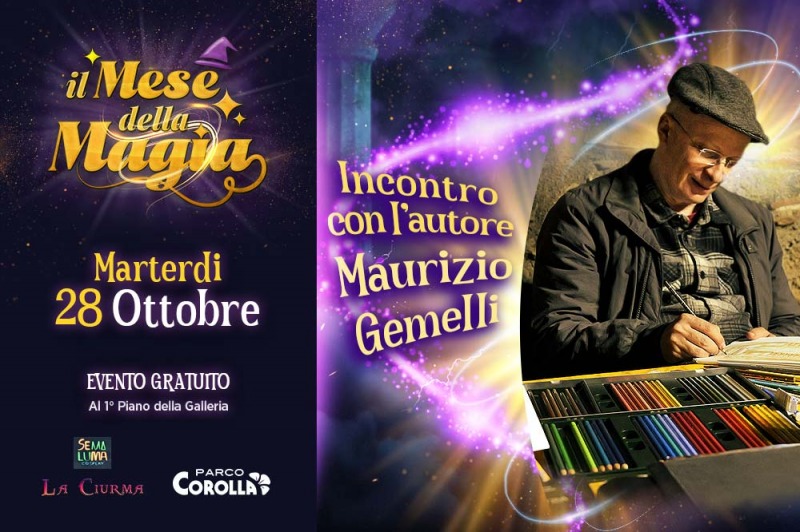 Incontro con l’autore Maurizio Gemelli!