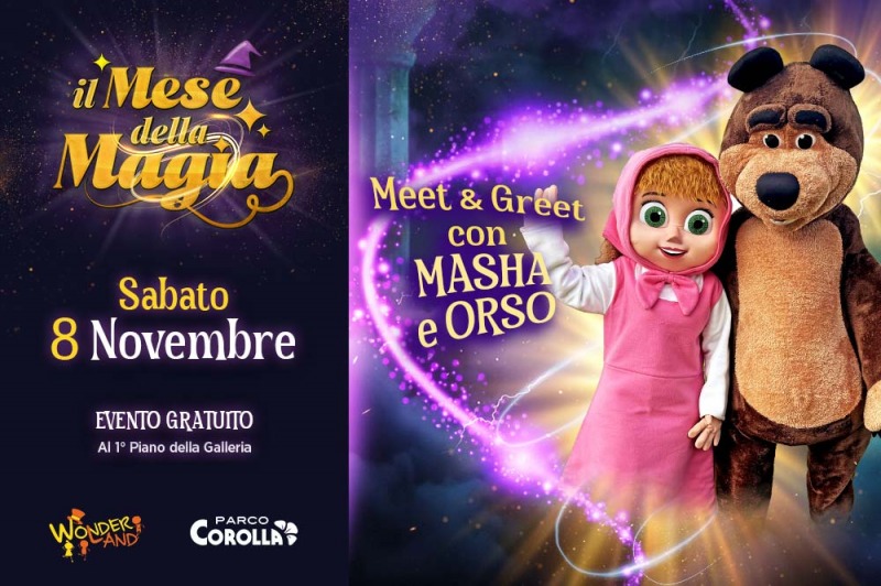 Meet & Greet con Masha e Orso