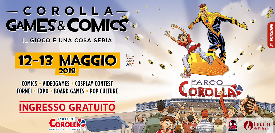 Parco Corolla Games & Comics